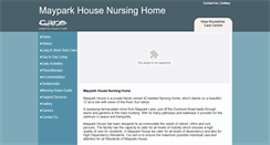 Desktop Screenshot of mayparkhouse.ie